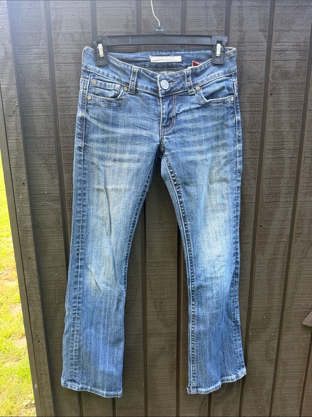 Stetson Light Blue Women's Flare Jeans size 0 short